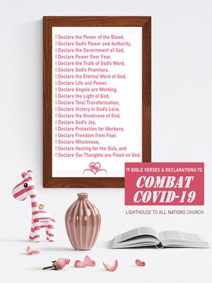 cover image of 19 Bible Verses and Declarations to Combat Covid-19